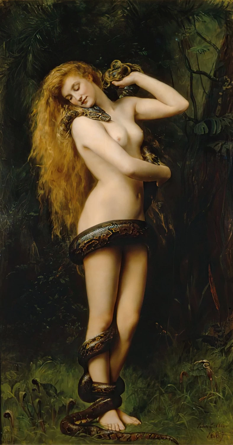 John Collier - Lilith, Galleria d'arte e biblioteca Atkinson, Southport